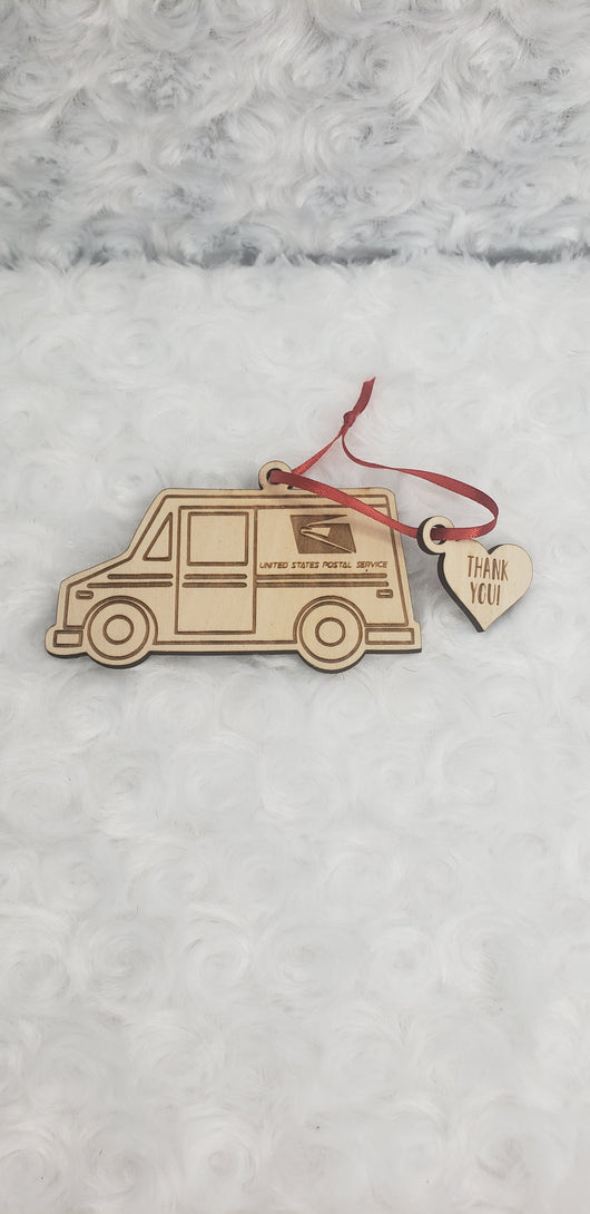 Postal Worker Thank You Ornament
